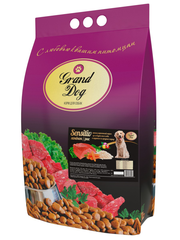 Grand dog корм сухой для взрослых собак средних и крупных пород ягнёнок, рис чувств. пищеварение