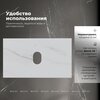 Aquanet 345766 Столешница Flat 80 цв. мрамор (345766)