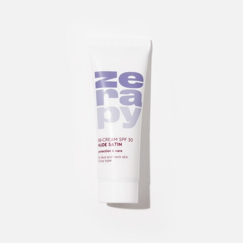 Крем ВВ для лица увлажняющий SPF30 Нюд сатин | Zerapy