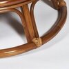 Кресло-качалка Папасан ( PAPASAN 23/01 W) /с подушкой и ремешками/ Pecan (орех)