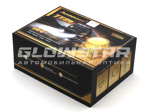 Билед модули Aozoom TT24 3.0 дюйма, 2 чипа, 5500K, 24 вольта, 50/58W 4900/5300Lm (комплект, 2шт)