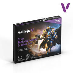 Vallejo True Metallic Metal - набор Starter Set (12)