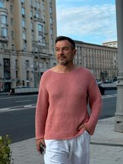 Мастер-класс по вязанию спицами мужского джемпера 