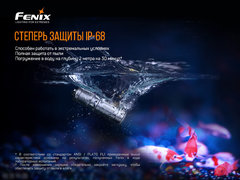 Фонарь Fenix ​​E02R (черный) 200lm