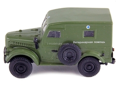 GAZ-69 Veterinary Assistance USSR 1:43 DeAgostini Service Vehicle #36