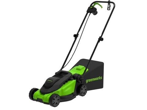 Газонокосилка электрическая Greenworks Арт. 2517807, 1200 Вт, 32 см