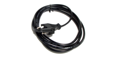 Кабель (шт) OEM  Power (CE023) 1.8 метра, 220V, двухконтактный (для струйных принтеров и музыкальных центров) - купить в компании MAKtorg
