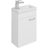Aquanet Нота 254044 Тумба с раковиной, цвет: белый