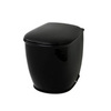 ArtCeram Azuley AZV002 03 00 АКЦИЯ Унитаз напольный приставной, цвет: чёрный
