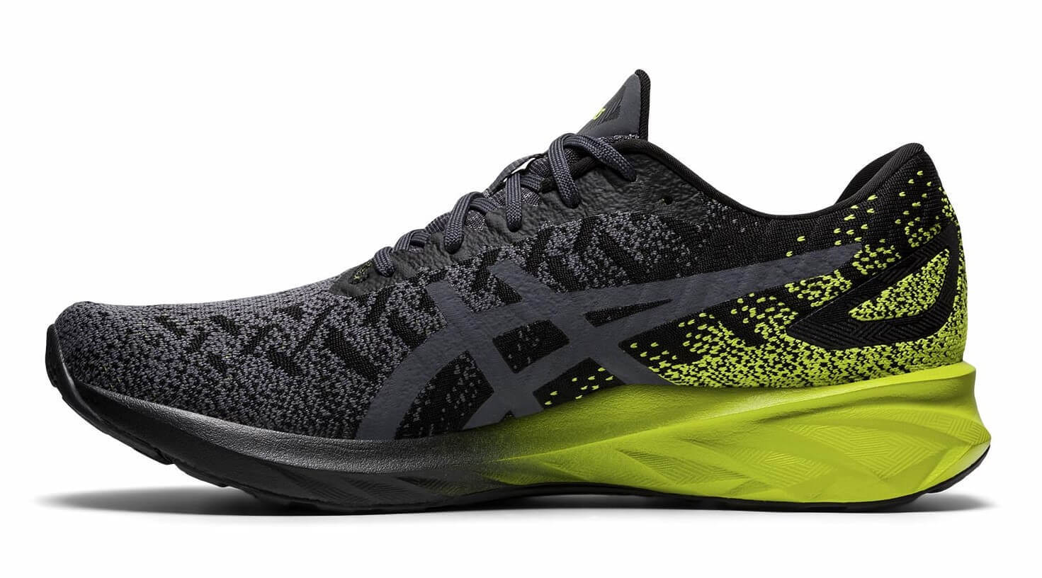 Asics Dynablast кроссовки для бега мужские черные-лайм - 5