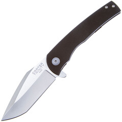 Фото Нож складной Ontario Carter Trinity, сталь AUS-8, рукоять G10/титан, black