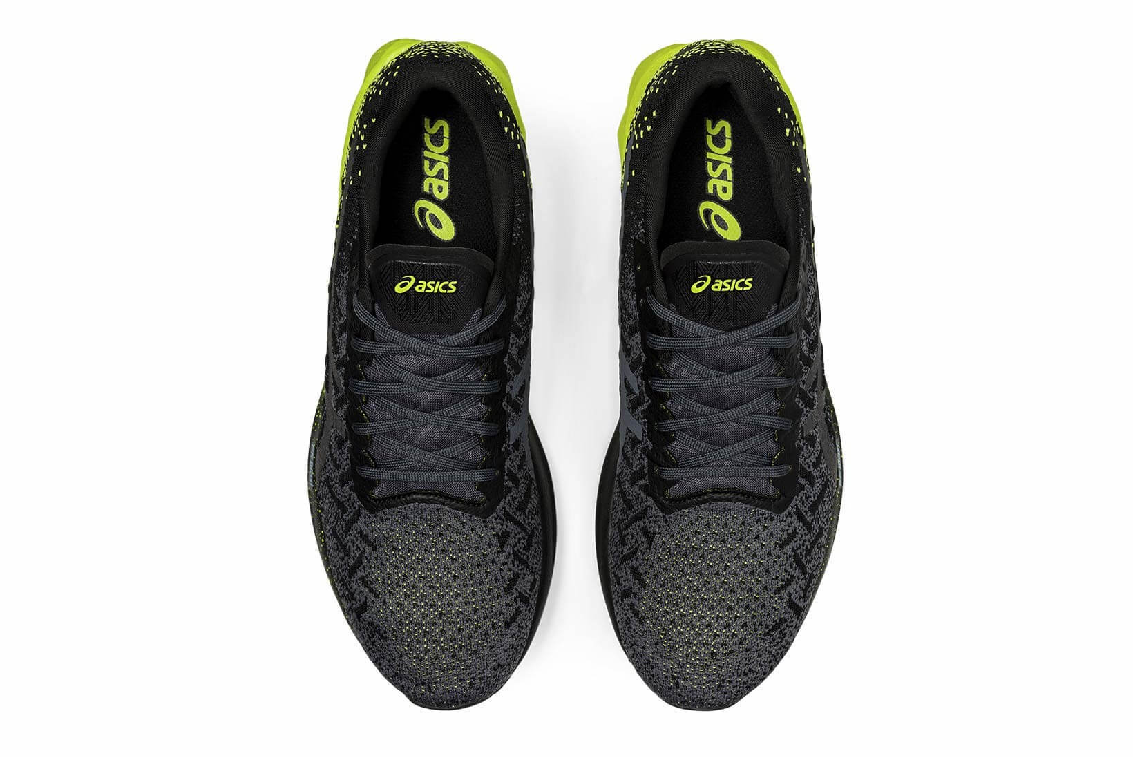 Asics Dynablast кроссовки для бега мужские черные-лайм - 4