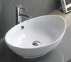 BelBagno BB1087 Раковина керамическая накладная, 37x60, цвет: белый