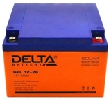 Аккумулятор Delta GEL 12-26  ( 12V 26Ah / 12В 26Ач ) - фотография