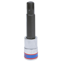 KING TONY (404913) Насадка (бита) торцевая 1/2", L = 100 мм, RIBE, M13
