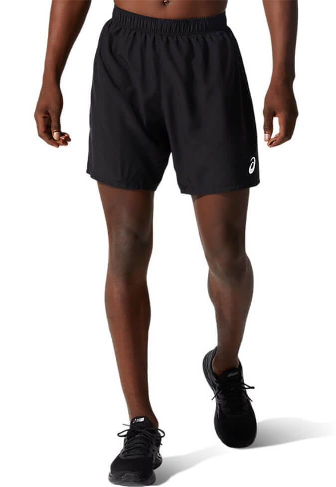 Asics Road 2 In 1 7" Short шорты для бега мужские черные