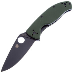 Фото Складной нож Spyderco Tenacious Black, сталь 8Cr13MoV, рукоять G10