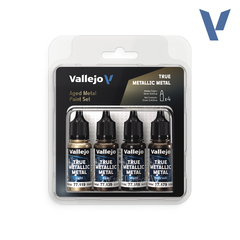 Vallejo True Metallic Metal - набор Aged Metal