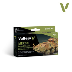 Model Air Set: MERDC Desert Colors (6)