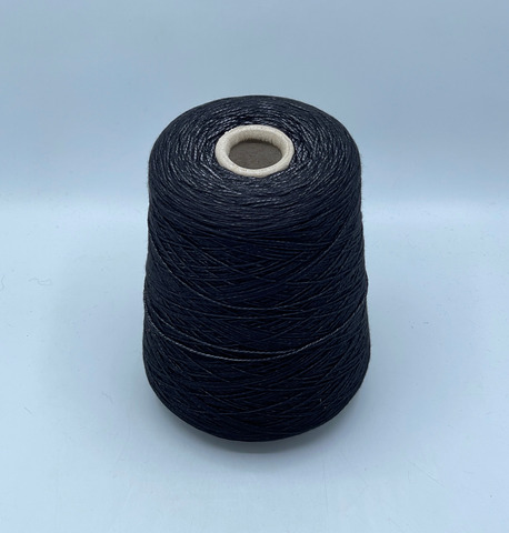 Filati Naturali, String, 330м, 22% Шелк, 50% Хлопок, 28% Полиамид, цвет-Черно-серый(47/744), арт-38143