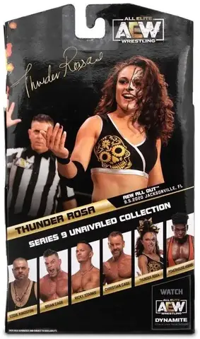 Фигурка Тандер Роза Рестлерша — AEW Unrivaled Collection