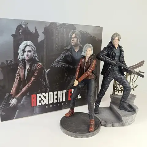 Фигурки Леон и Грейс игра Resident Evil Requiem