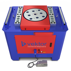Станок для гибки арматуры Vektor GW50C с доводчиком - [4 кВт / до 45 мм / с концевиком]
