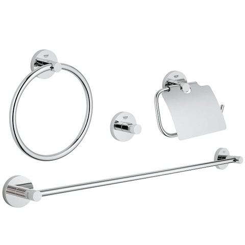 GROHE Essentials 40776001 Комплект аксессуаров для ванной