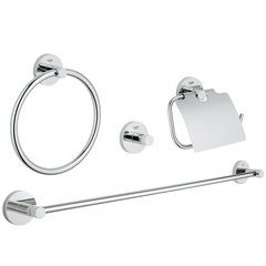 GROHE Essentials 40776001 Комплект аксессуаров для ванной фото