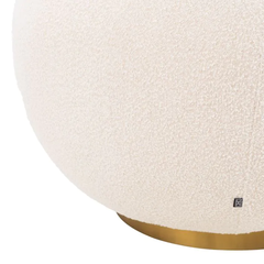 Поворотное кресло Bollinger, bouclé cream