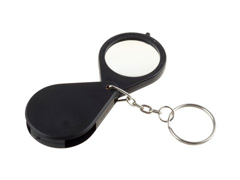 STAYER складная, 10 кратное увеличение, d 30мм, карманная лупа (40521-30)