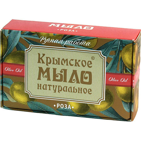 Банное мыло натуральное Роза - 5