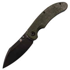 Фото Складной нож Kansept knives Nesstreet, сталь CPM-S35VN, зеленая микарта
