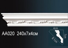 Карниз потолочный AA020