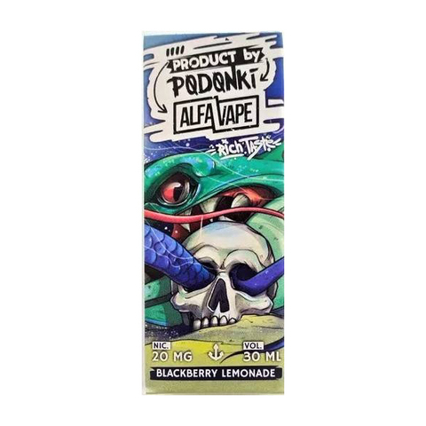 Жидкость PODONKI ALFA VAPE Salt 2% 30 ml Ежевичный лимонад