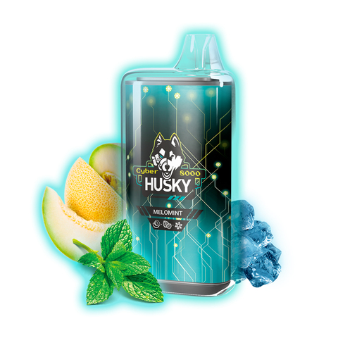 HUSKY CYBER 8000 Медовая дыня Перечная мята Лёд - Melomint