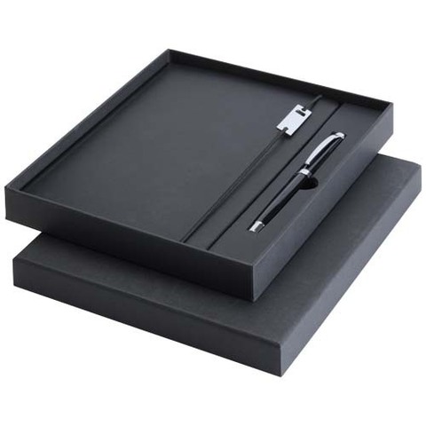 Набор Legato Elegance из блокнота формата А5 в твердой обложке и ручки-роллера
