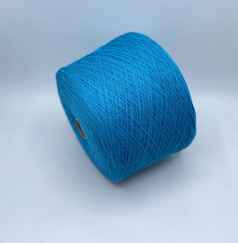 Zegna Baruffa (пр. Италия), art- Thank recycled, 2/18 900м/100 гр. 100% Меринос, цвет- Синяя лазурь(786/23/960), арт-36381