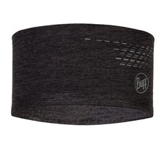 Повязка на голову спортивная со светоотражающими нитями Buff Headband Dryflx R-Black - 2