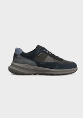 Кроссовки GEOX Suede + Nappa