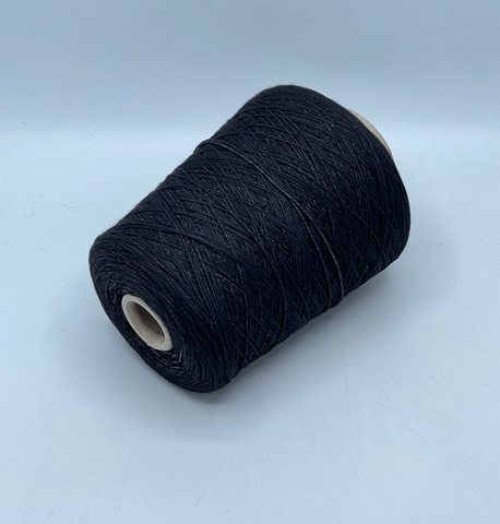 Filati Naturali, String, 330м, 22% Шелк, 50% Хлопок, 28% Полиамид, цвет-Черно-серый(47/744), арт-38143