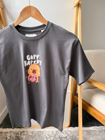 Хлопковая футболка Zara, 146