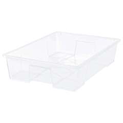 Контейнер IKEA SAMLA (САМЛА), Прозрачный, 78x56x18 см, 55 л