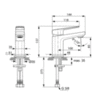 Ideal Standard Tonic II A6331AA Смеситель для раковины однорычажный