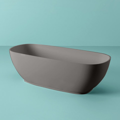 ArtCeram Hoop ACW002 15 GRIGIO OLIVA Ванна отдельностоящая, 170x70, цвет: серый фото