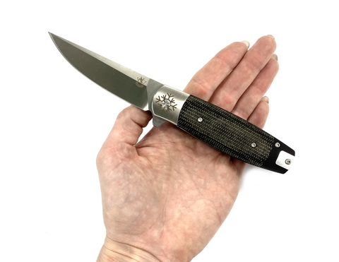 Нож складной Карачун-02, D2, G10 и сталь