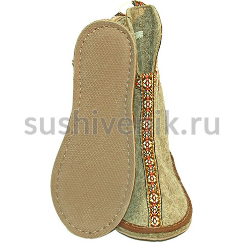 Бурочки Медведь из войлока - 4