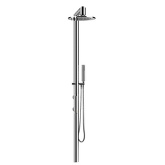 Gessi Ovale 23145#031 Душевая штанга с ручным душем, цвет: хром фото