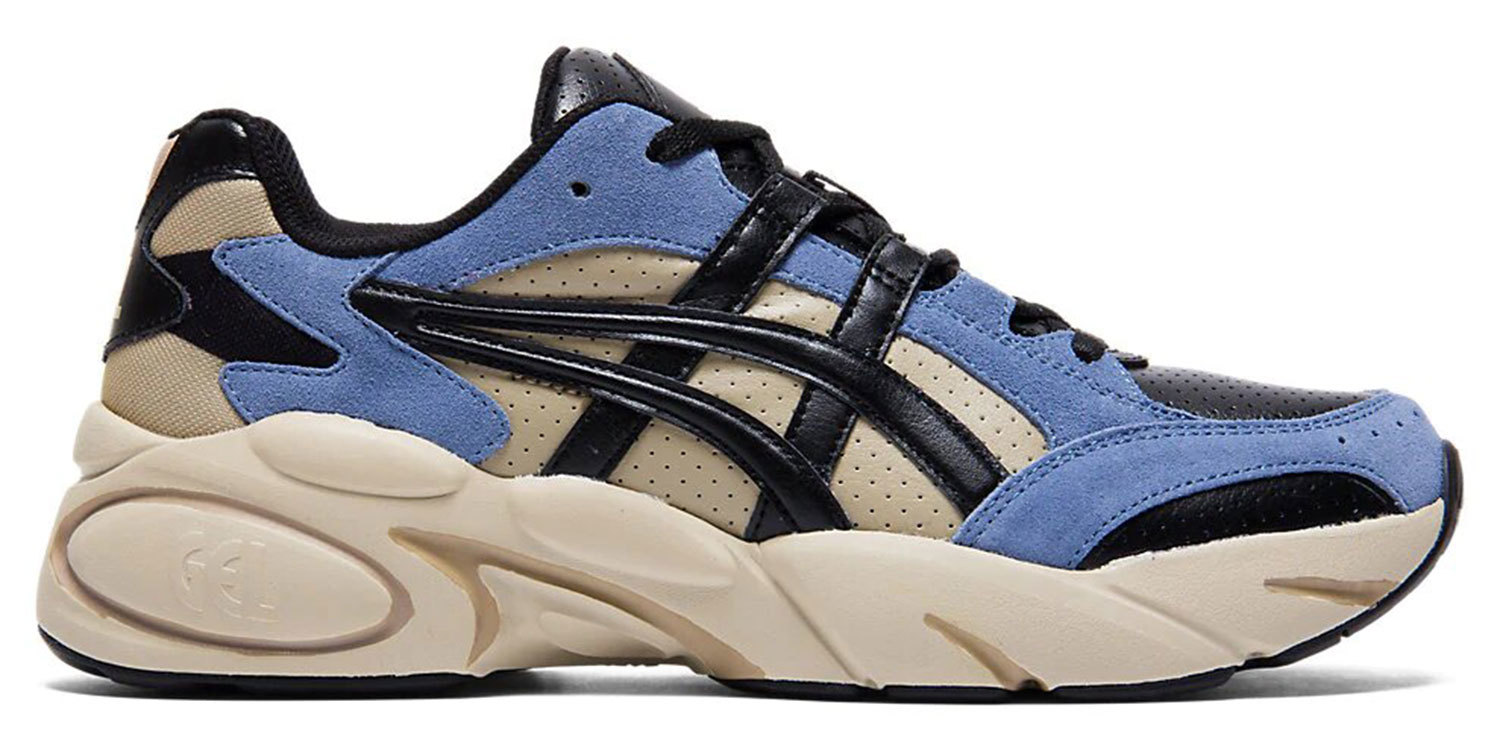 Asics Gel Bnd кроссовки прогулочные мужские синие-бежевые