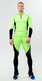 Раздельный гоночный комбинезон Nordski Base Lime/Black